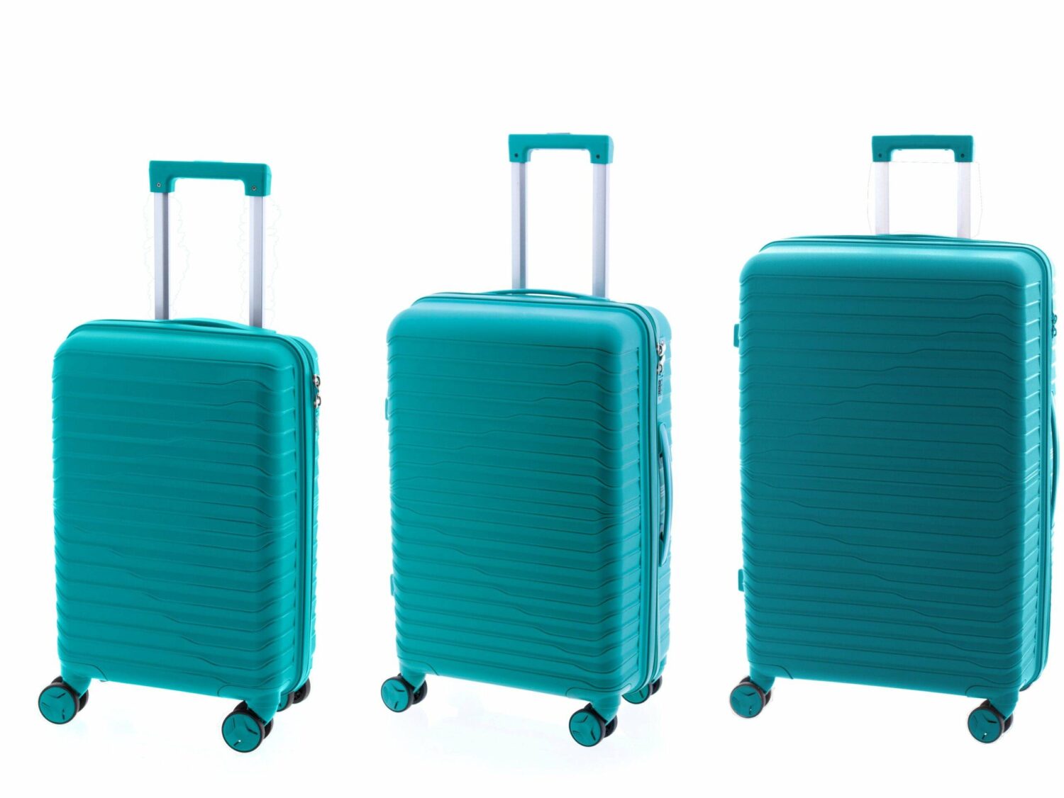 Juego Maletas JOHN TRAVEL· Set 3 Trolleys · Coleccion Arcadia · Polipropileno ligero y resistente - Imagen 12