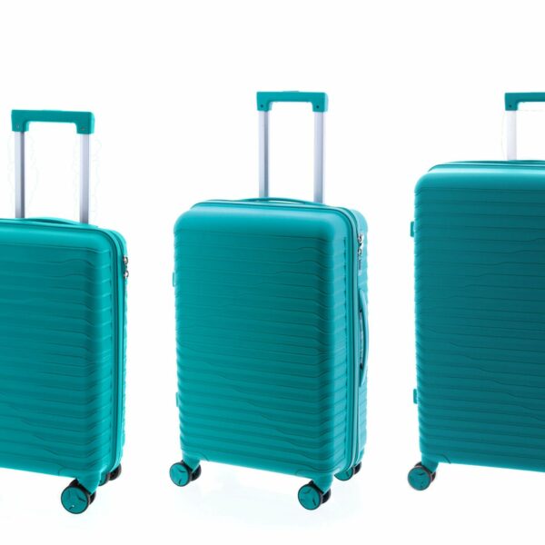 Juego Maletas JOHN TRAVEL· Set 3 Trolleys · Coleccion Arcadia · Polipropileno ligero y resistente