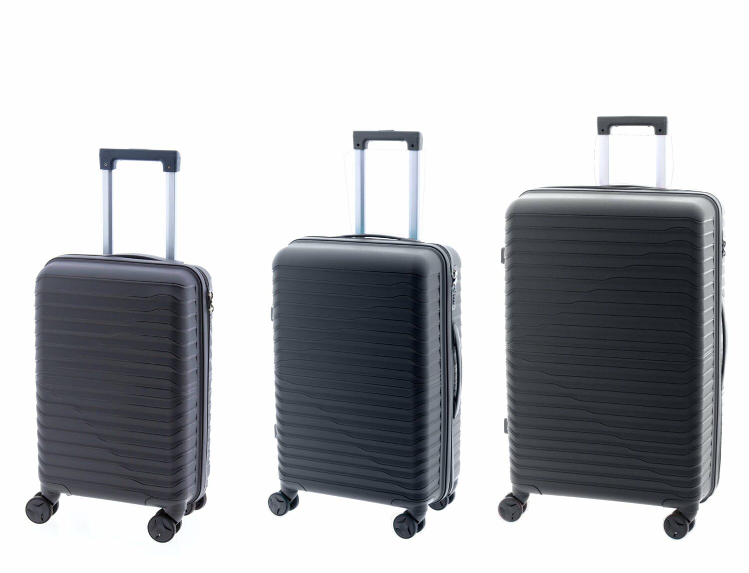 Juego Maletas JOHN TRAVEL· Set 3 Trolleys · Coleccion Arcadia · Polipropileno ligero y resistente - Imagen 5