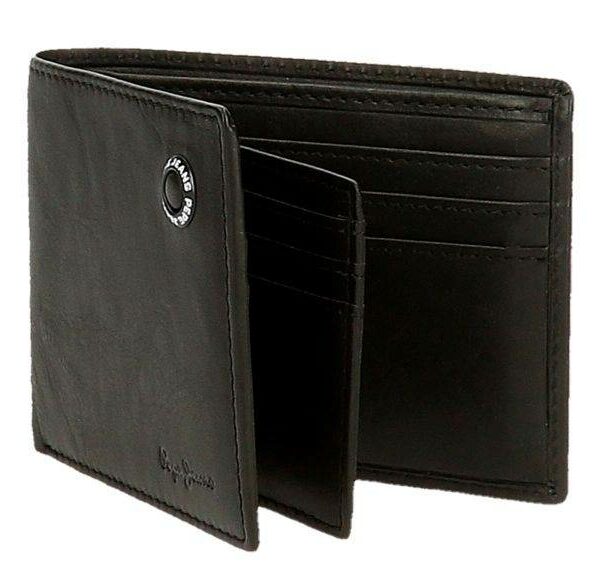 Cartera billetera de hombre en piel de la marca Pepe Jeans