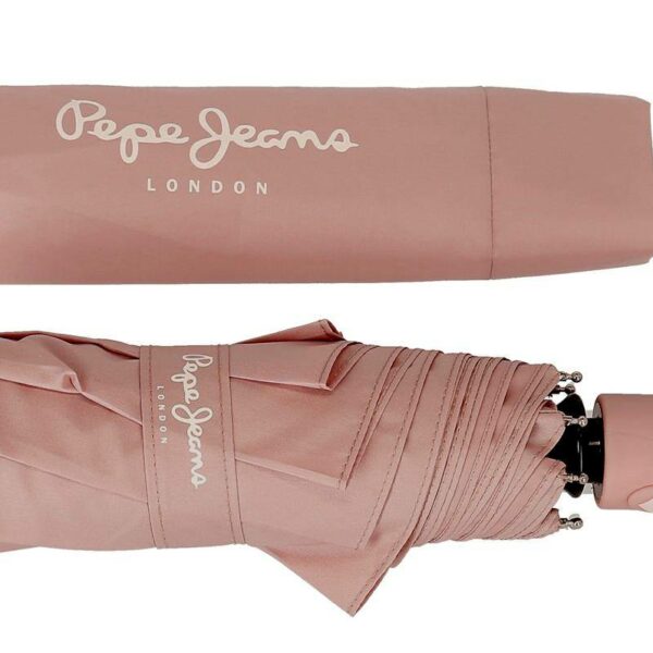 Paraguas PEPE JEANS · 28cm Plegable Automático - NUDE (maquillaje)