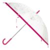 Pepe Jeans Paraguas PEPE JEANS · 79cm Largo Transparente · Color Fucsia