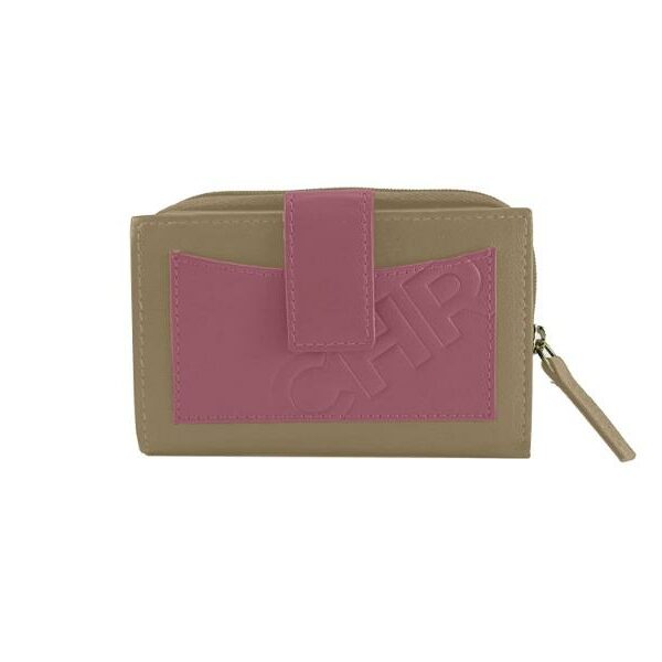Monedero CACHAREL · Tarjetero monedero · En Piel · Combinado colores