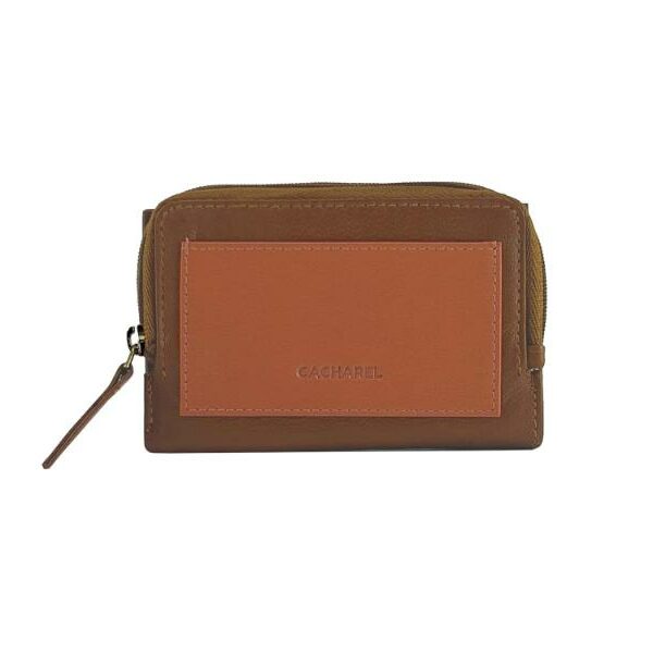 Monedero CACHAREL · Tarjetero monedero · En Piel · Combinado colores