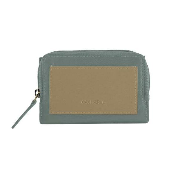 Monedero CACHAREL · Tarjetero monedero · En Piel · Combinado colores