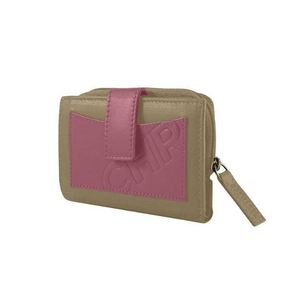 Monedero CACHAREL · Tarjetero monedero · En Piel · Combinado colores