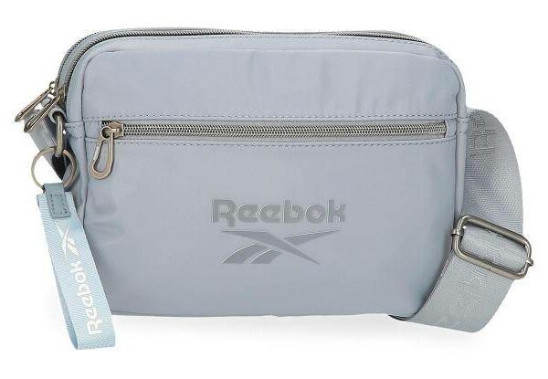 ➤ Bolso bandolera REEBOK · Bandolera mediana · Doble compartimento · Color Azul claro · Coleccion Annabel