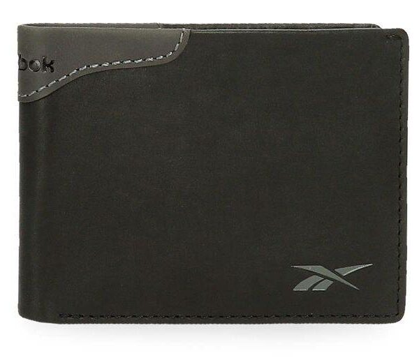 Cartera billetero de hombre en piel con monedero de la marca Reebok