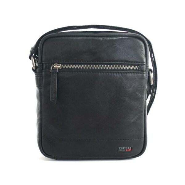 Bolso PRIVATA · Bandolera mediana · Piel ovina · Coleccion Lamb Time · Color Negro