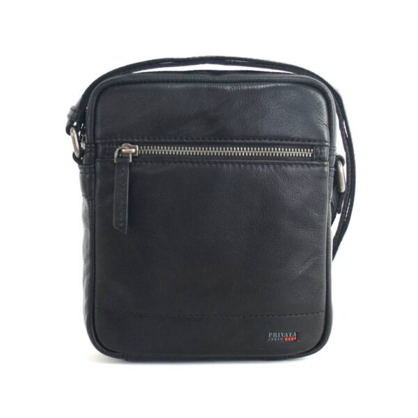 Bolso PRIVATA · Bandolera mediana · Piel ovina · Coleccion Lamb Time · Color Negro