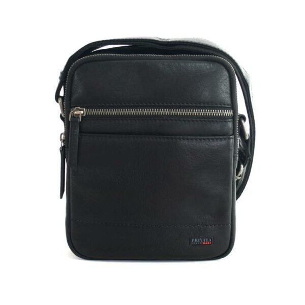 Bolso PRIVATA · Bandolera mediana · Piel ovina · Coleccion Lamb Time · Color Negro