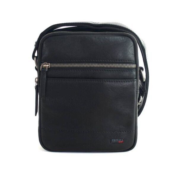 Bolso PRIVATA · Bandolera mediana · Piel ovina · Coleccion Lamb Time · Color Negro