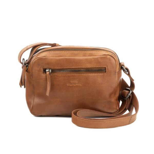 Bolso STAMP · Bandolera pequeña · Piel Lavada · Doble compartimento · Coleccion Chara