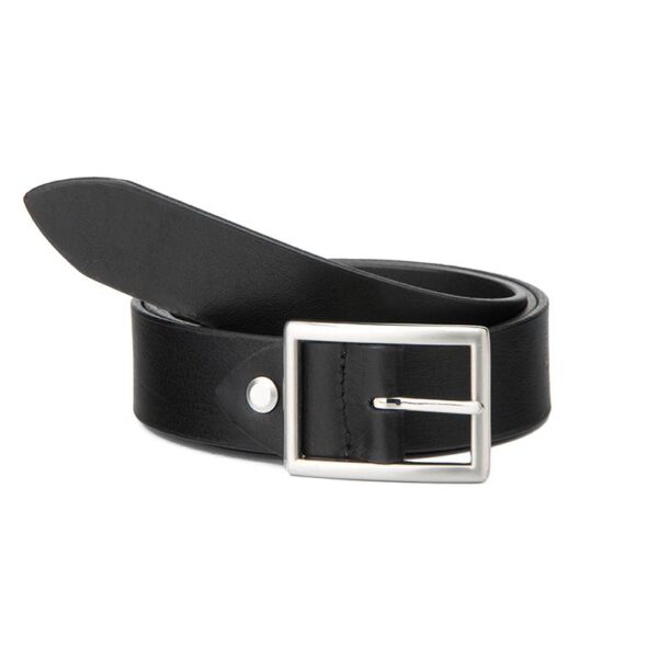 Cinturón Stamp · De Mujer · En Piel Vacuno · Ancho 30mm · Color Negro