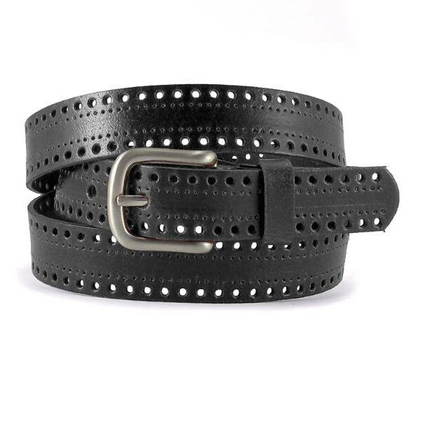 Cinturon ACQ de Mujer en Piel Picado · Ancho 20mm