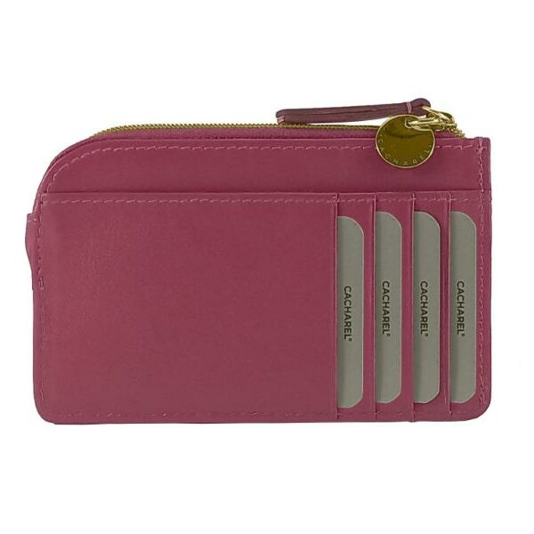 Monedero CACHAREL · Tarjetero monedero · En Piel · Combinado colores