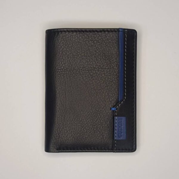Cartera GUTIORE · Billetero sin Monedero · En Piel · RFID · Color Negro