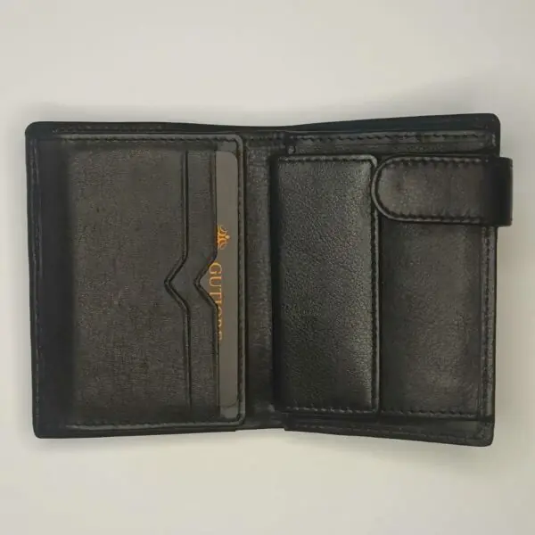 Cartera GUTIORE · Billetero con Monedero · En Piel · RFID · Formato vertical
