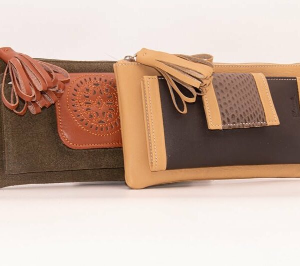 cartera de mujer en piel