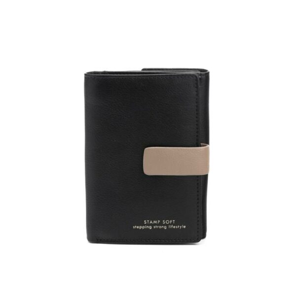 Billetero STAMP · Para mujer · En PIEL Nappa · Mediano con monedero · Coleccion Carina