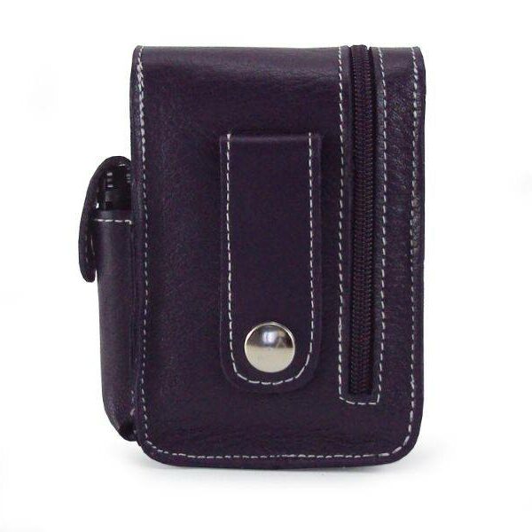 Pitillera ACQ · Pitillera en Piel · Cremallera Exterior · Bolsillo lateral · Fabricado en España