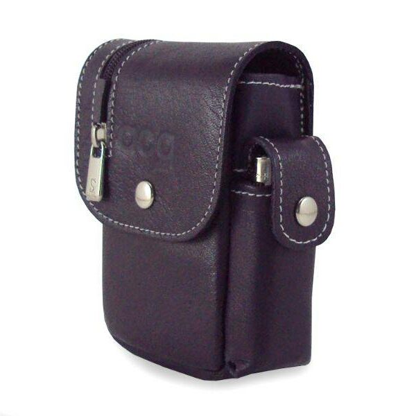 Pitillera ACQ · Pitillera en Piel · Cremallera Exterior · Bolsillo lateral · Fabricado en España