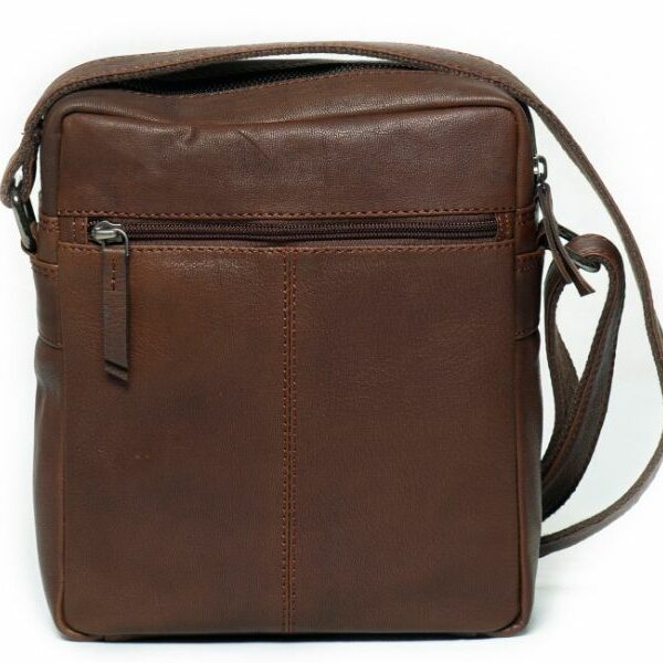 Bolso PRIVATA · Bandolera Grande Piel - MARRON