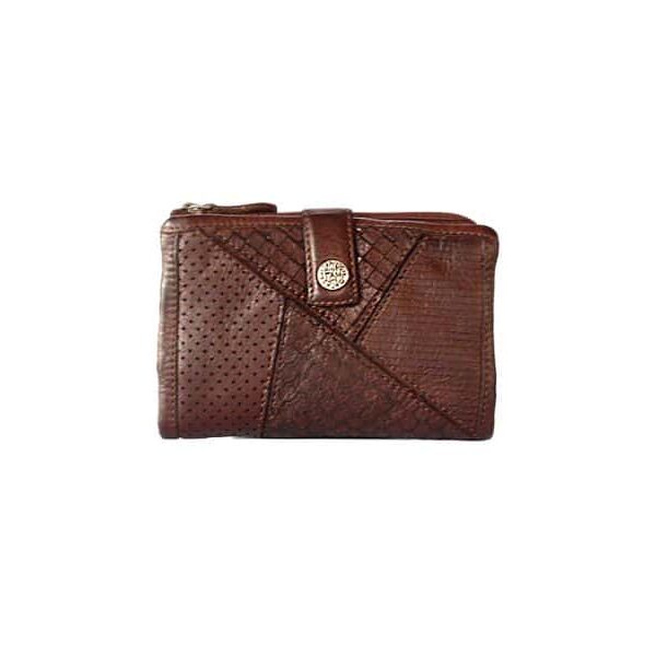 Cartera STAMP · Billetero Portamonedas Piel Lavada
