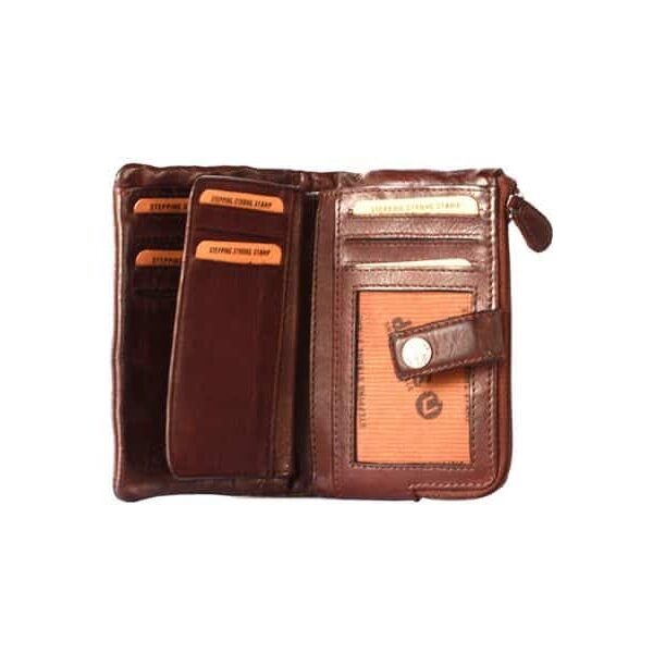 Cartera STAMP · Billetero Portamonedas Piel Lavada