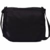 Bolso bandolera KCB · Bandolera grande · Color Negro y Kaki · Coleccion Puffy · VEGAN