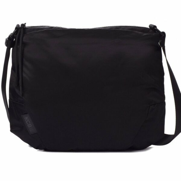 Bolso bandolera KCB · Bandolera grande · Color Negro y Kaki · Coleccion Puffy · VEGAN
