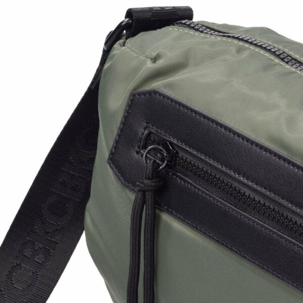 Bolso bandolera KCB · Bandolera mediana · Color Hielo, Negro y Kaki · Coleccion Puffy · VEGAN
