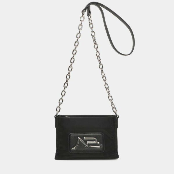 Bolso bandolera de la marca BINNARI de la coleccion Nora en color Negro