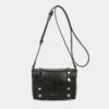 Bolso BINNARI · Bandolera Pequeña con Solapa y Tachas