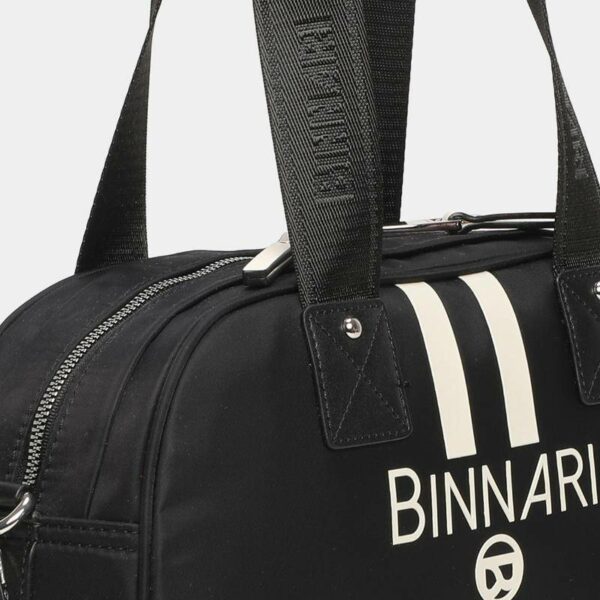 Bolso BINNARI · Con dos asas y asa bandolera · Color Negro · Coleccion Sally