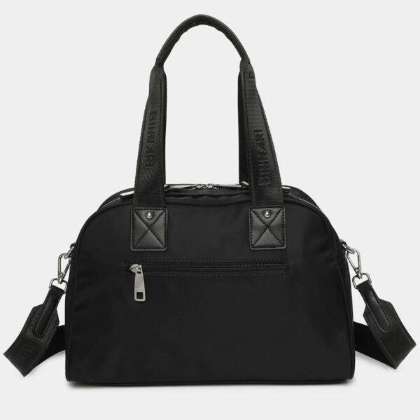 ➤ Bolso BINNARI · Con dos asas y asa bandolera · Color Negro · Coleccion Sally - Bolso con dos asas de mano y asa bandolera ajustable de la marca Binnari de la coleccion Sally.