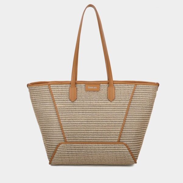 Bolso BINNARI · Shopper grande · Con dos asas ·  Tipo Capazo · Color Natural · Coleccion Llobregat