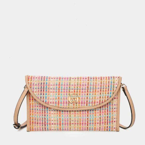 ➤ Bolso BINNARI · Cartera de mano con asa bandolera · Dos colores · Coleccion Cala