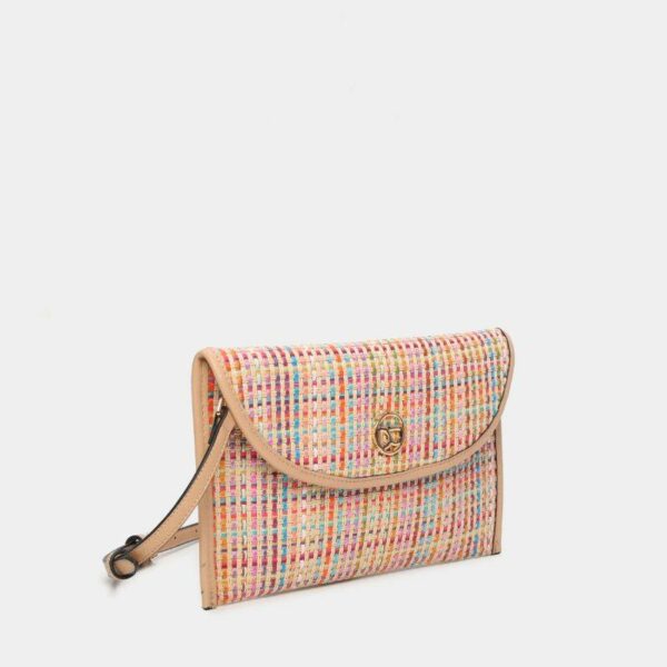 ➤ Bolso BINNARI · Cartera de mano con asa bandolera · Dos colores · Coleccion Cala