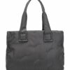 Bolso CACHAREL · Bandolera mediana · Con dos asas de mano · Color Burdeos