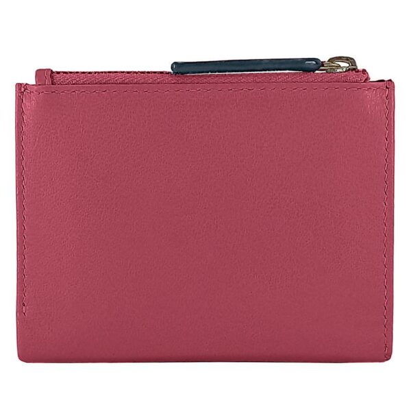 Billetero CACHAREL · Billetero mini con monedero · En Piel · Combinado colores