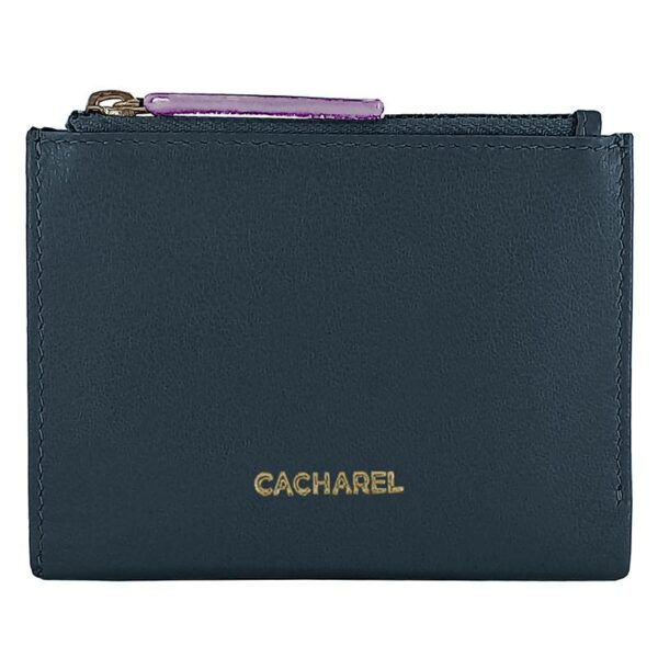Billetero CACHAREL · Billetero mini con monedero · En Piel · Combinado colores