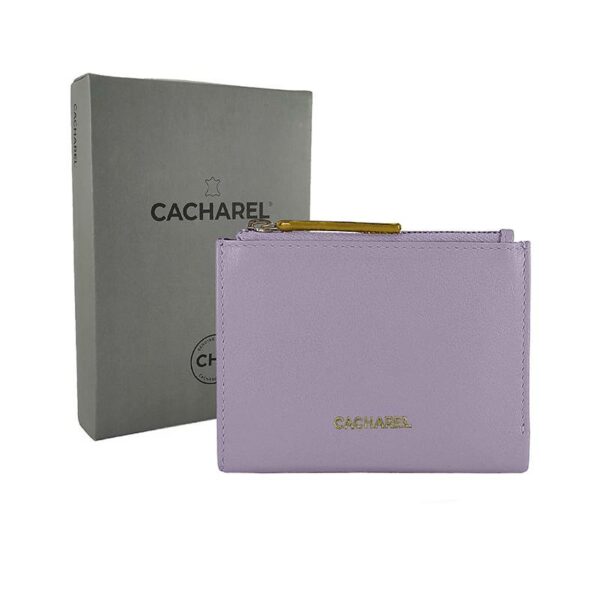 Billetero CACHAREL · Billetero mini con monedero · En Piel · Combinado colores