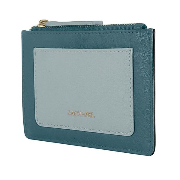 Monedero CACHAREL · Tarjetero monedero · En Piel · Combinado colores