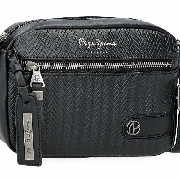 Bolso Pepe Jeans · Bandolera pequeña · Coleccion Spring · Color Negro