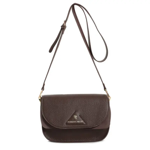 Bolso ROBERT PIETRI · Bandolera mediana · Con solapa · Coleccion Ambar - MARRÓN