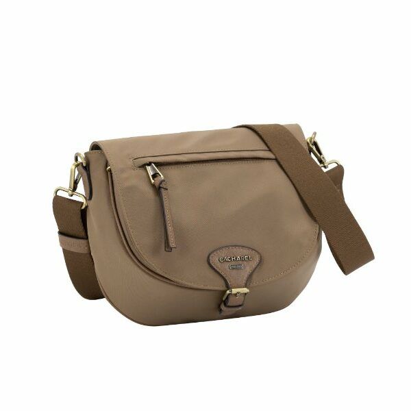 Bolso bandolera mediana CACHAREL · Material Nylon · Con solapa