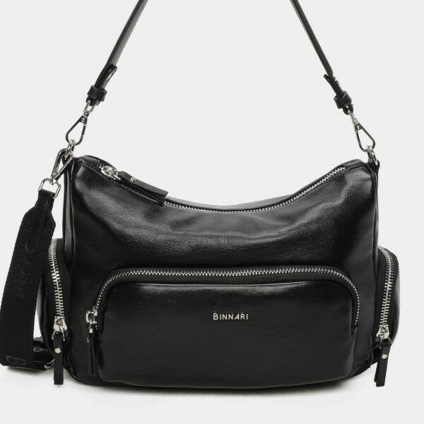 Bolso de hombro y bandolera BINNARI · Multi bolsillos · Coleccion Rosie - NEGRO