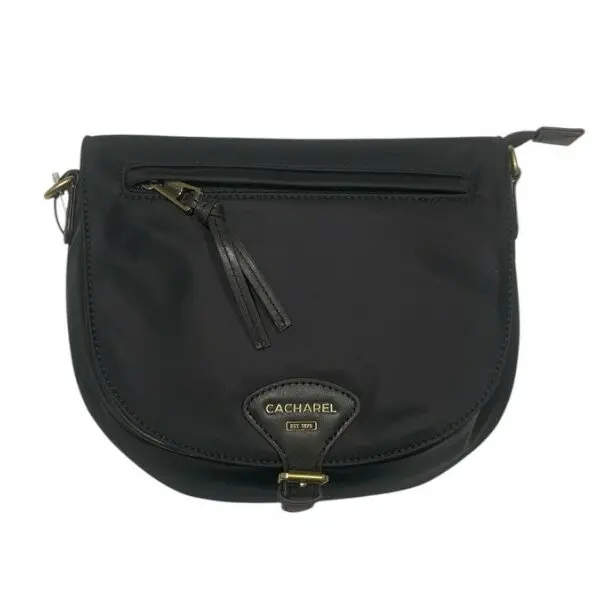 Bolso bandolera mediana CACHAREL · Material Nylon  · Con solapa