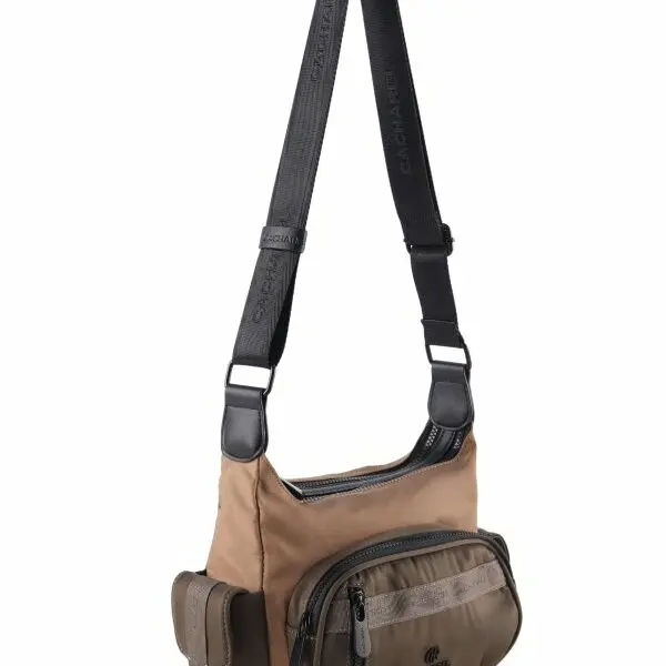 Bolso bandolera mediano CACHAREL · Con doble compartimento